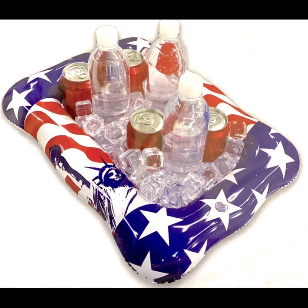 Statue of liberty 4th of july theme’d  inflatable cooler